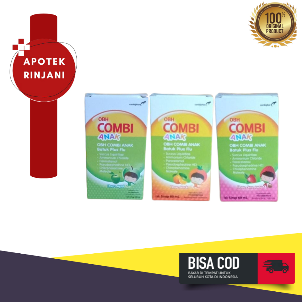 OBH COMBI ANAK OBAT BATUK PILEK 60 ML