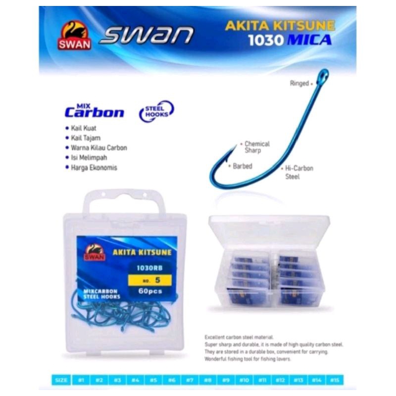 Kail swan mica akita kitsune 1030rb