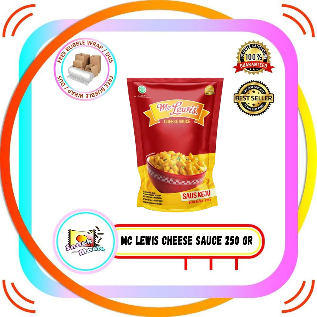 

Mc Lewis Cheese Sauce Saus Keju ~ 250 gr