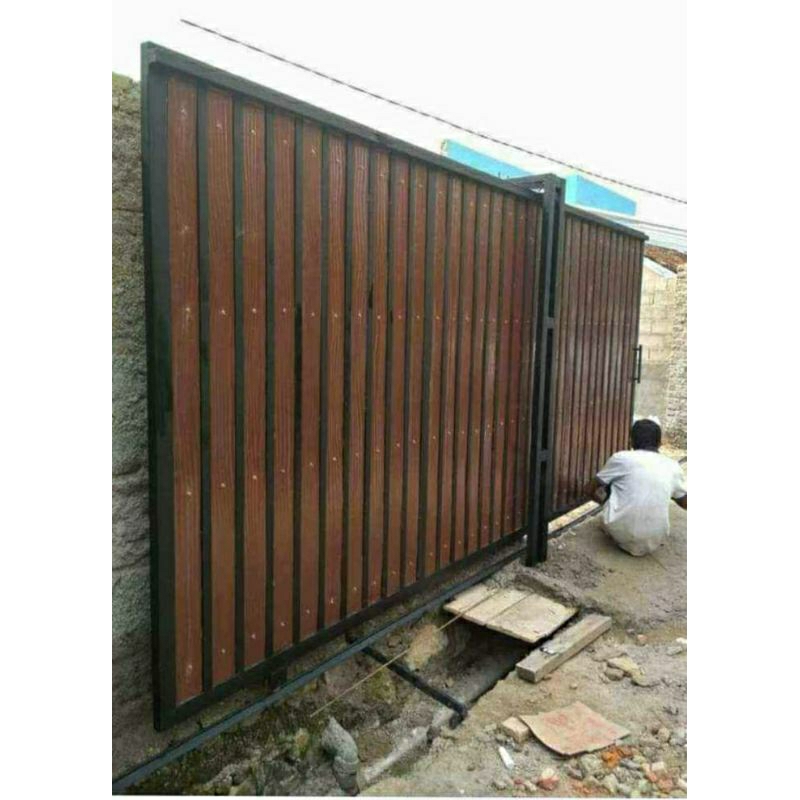 pagar minimalis modern