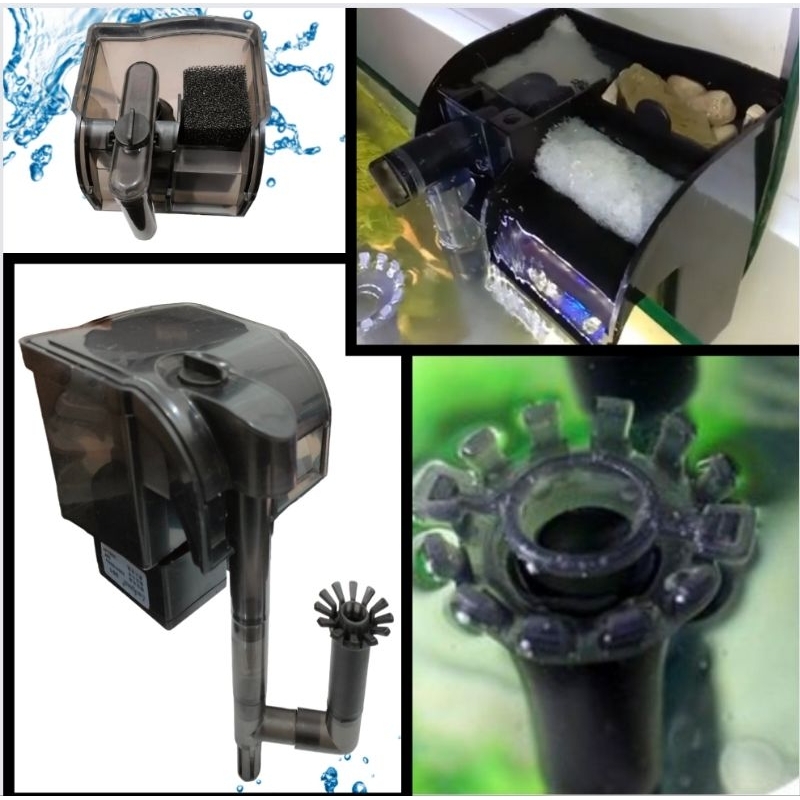 POMPA AQUARIUM AQUASCAPE HANGING FILTER LUCKINESS 301