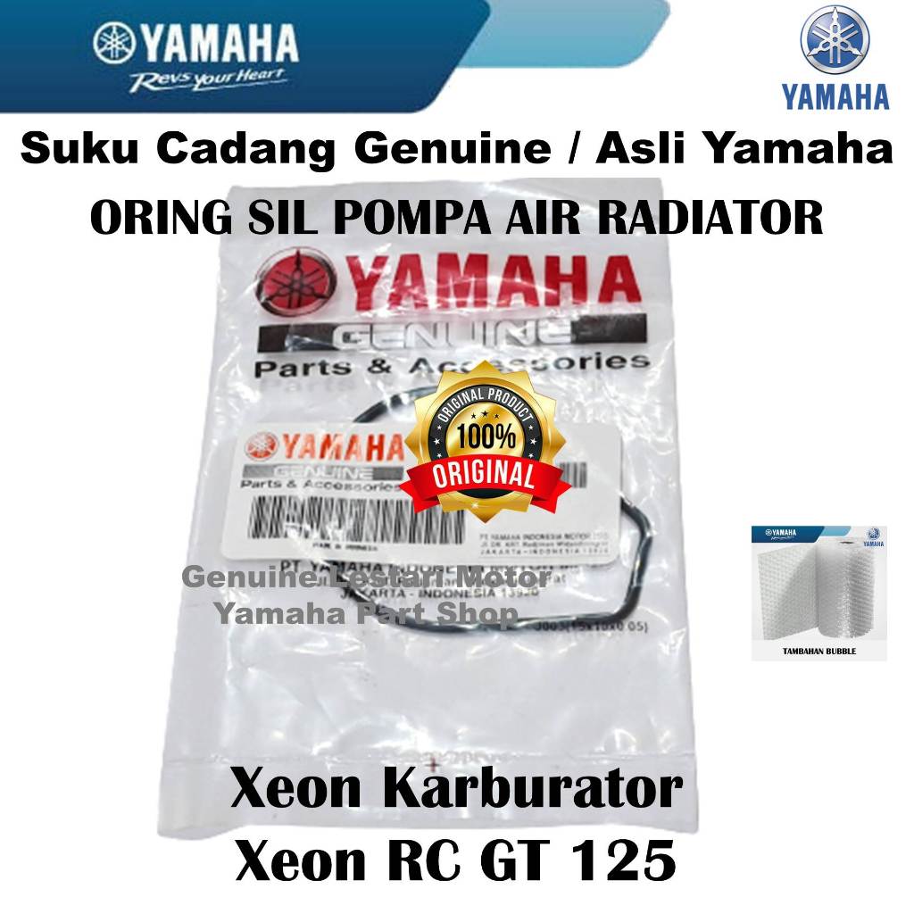Oring Seal Sil Pompa Air Radiator Xeon Rc Gt 125 Asli Yamaha Surabaya