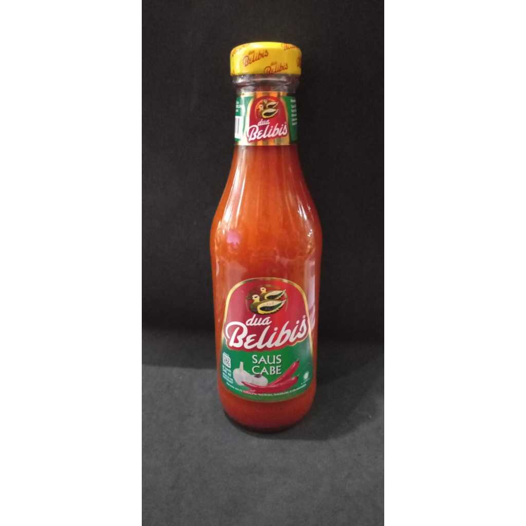 

SAUS CABE DUA BELIBIS 340ML BOTOL KACA