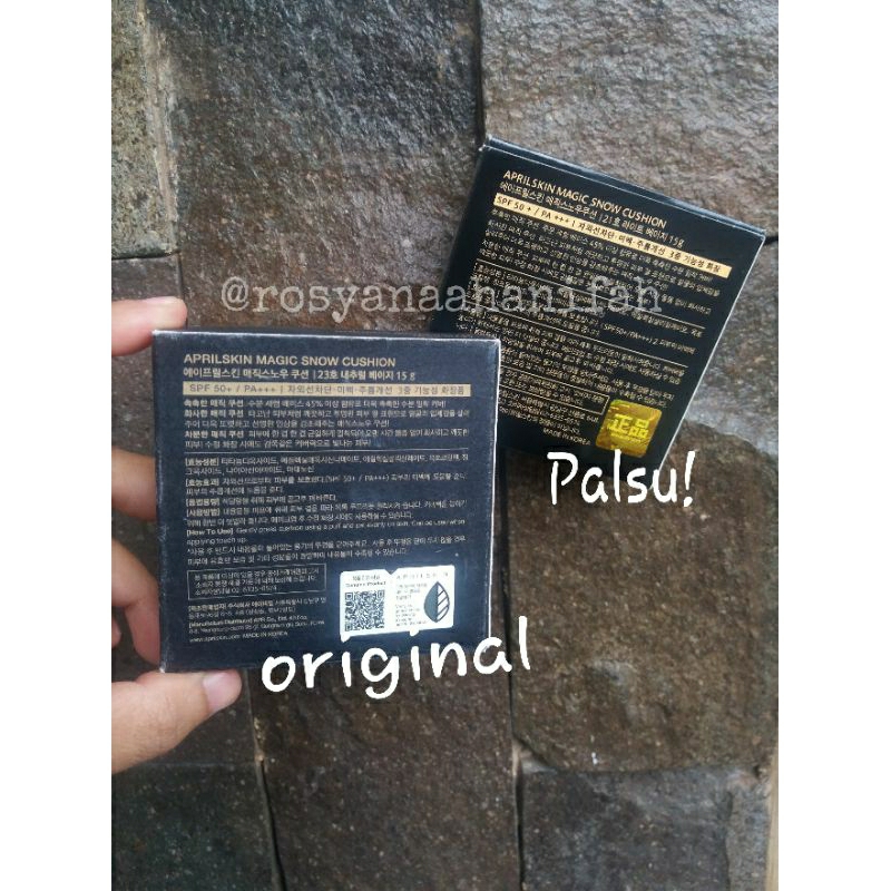 april skin magic snow cushion original