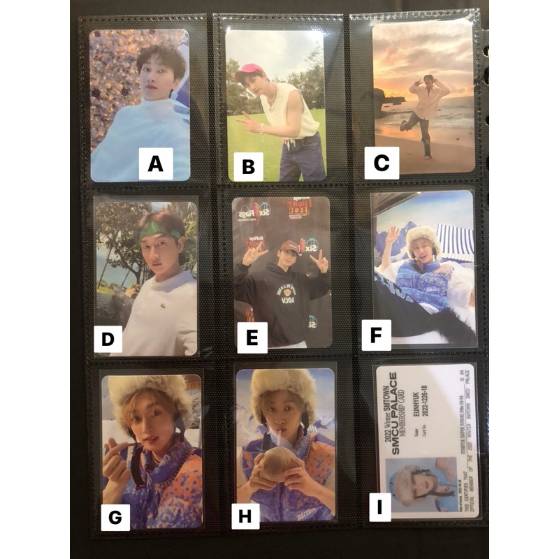 Photocard Super Junior Eunhyuk