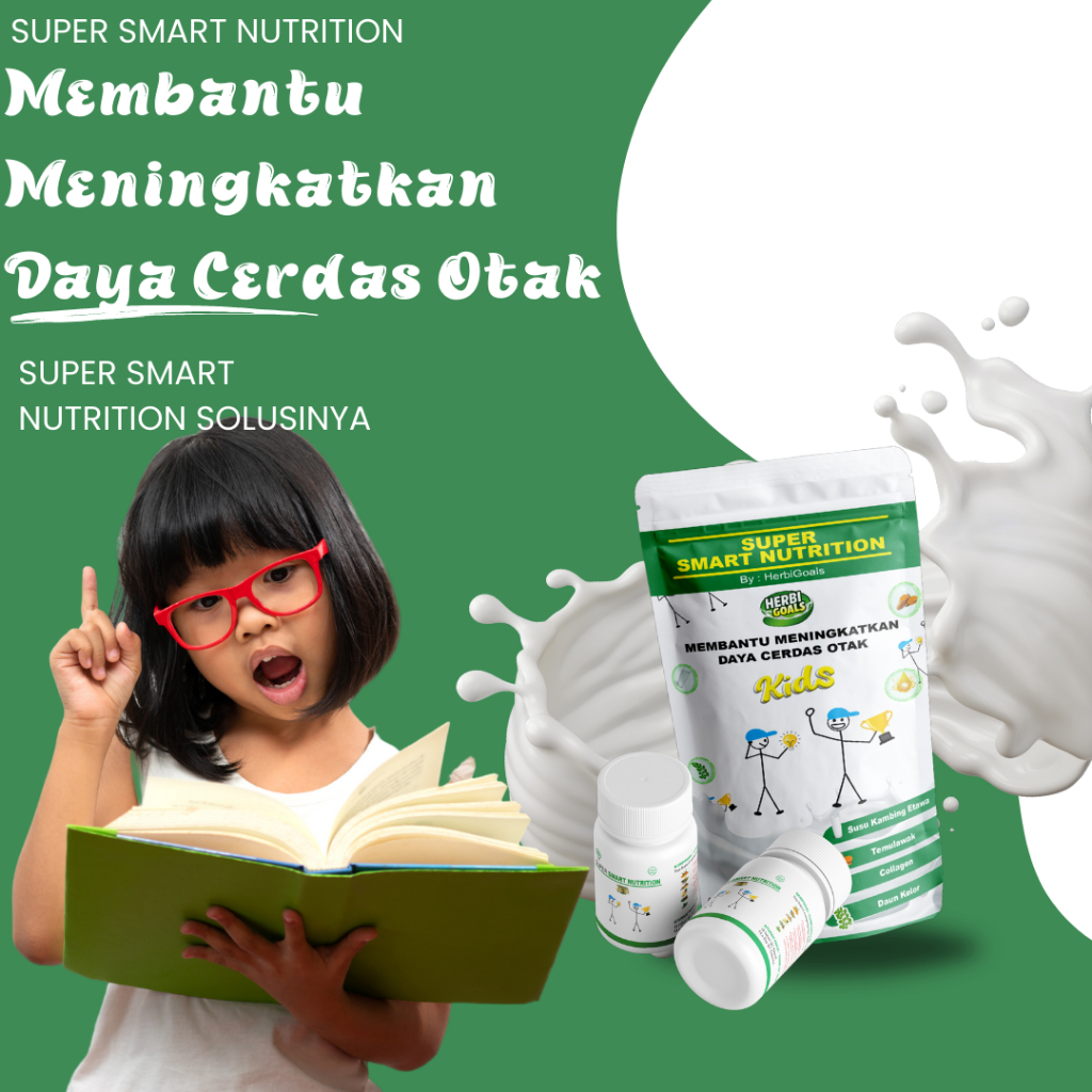 

Super Smart Nutrition Vitamin Kecerdasan Otak Anak -Vitamin Anak Terbaik Obati Space Delay-Nutrisi otak anak-Vitamin perkembangan anak-Nutrisi anak