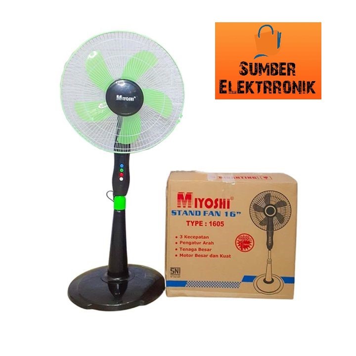 KIPAS ANGIN BERDIRI MIYOSHI 16 INCH 1603