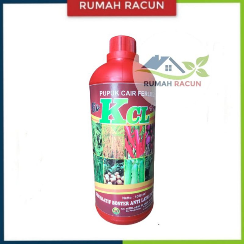 KCL PUPUK KCL CAIR BIO KCL PLUS SILIKA 1 LITER