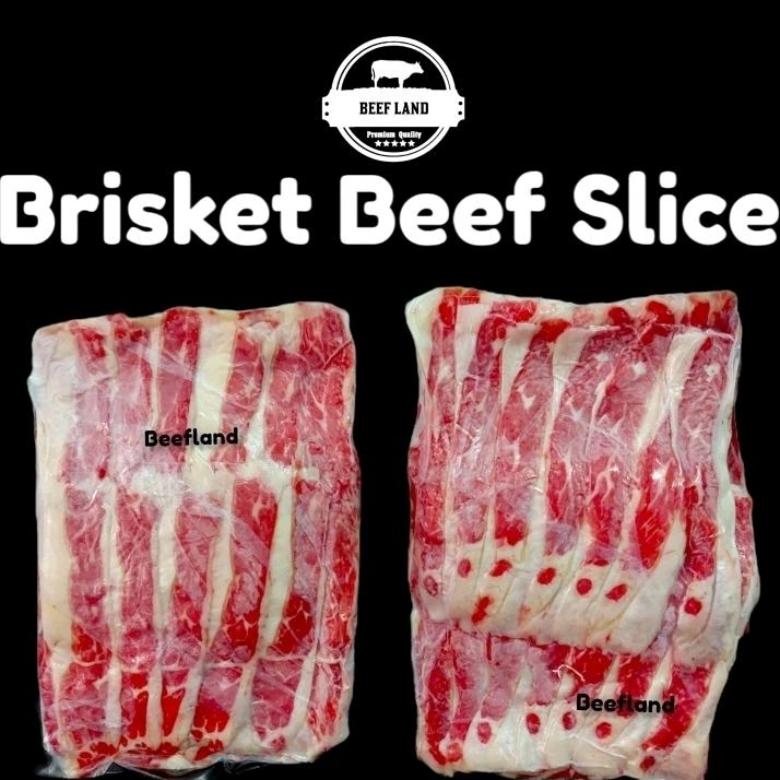 

brisket beef slice 500g