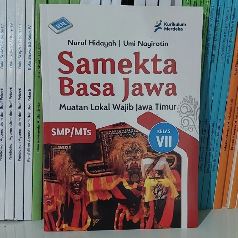 Buku Bahasa Jawa Kelas 7 SMP/MTs Kurikulum Merdeka Mulok JATIM Bahasa Daerah Basa Jawa Kelas 7