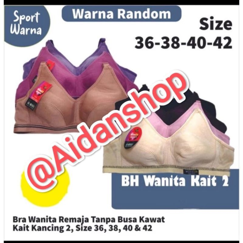 bh wanita dewasa polos tanpa kawat tanpa busa 1 lusin // bh wanita dewasa tanpa kawat // bh perempua
