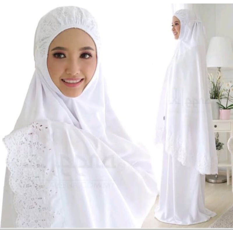 telekung bordir khadijah