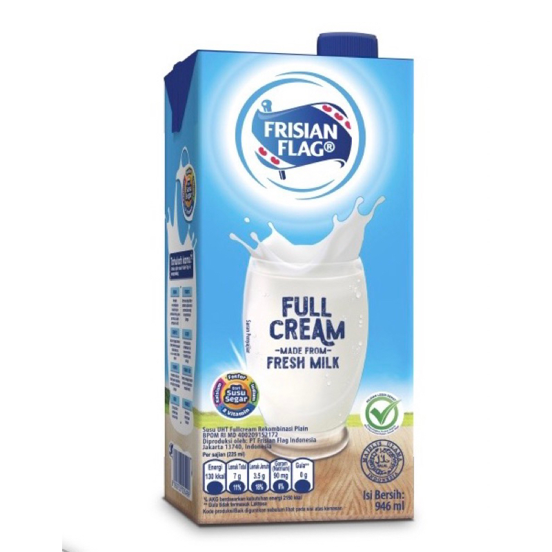 

Frisian Flag Susu UHT Full Cream 946ml