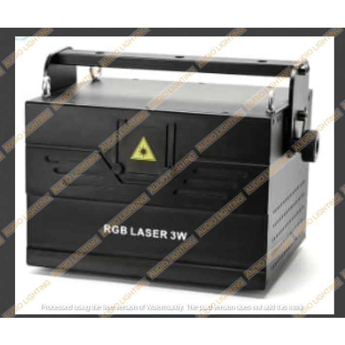 Laser 3 watt RGB -  Laser Show Panggung