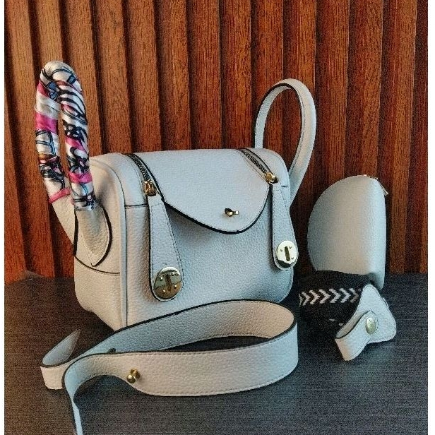 Lindy bags tas selempang wanita set dompet kulit premium kode 2101