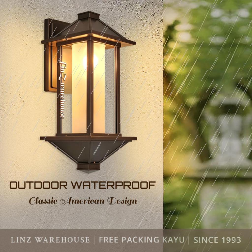 Lampu dinding CLASSIC AMERICAN OUTDOOR WATERPROOF SERIES 03 wall lamp