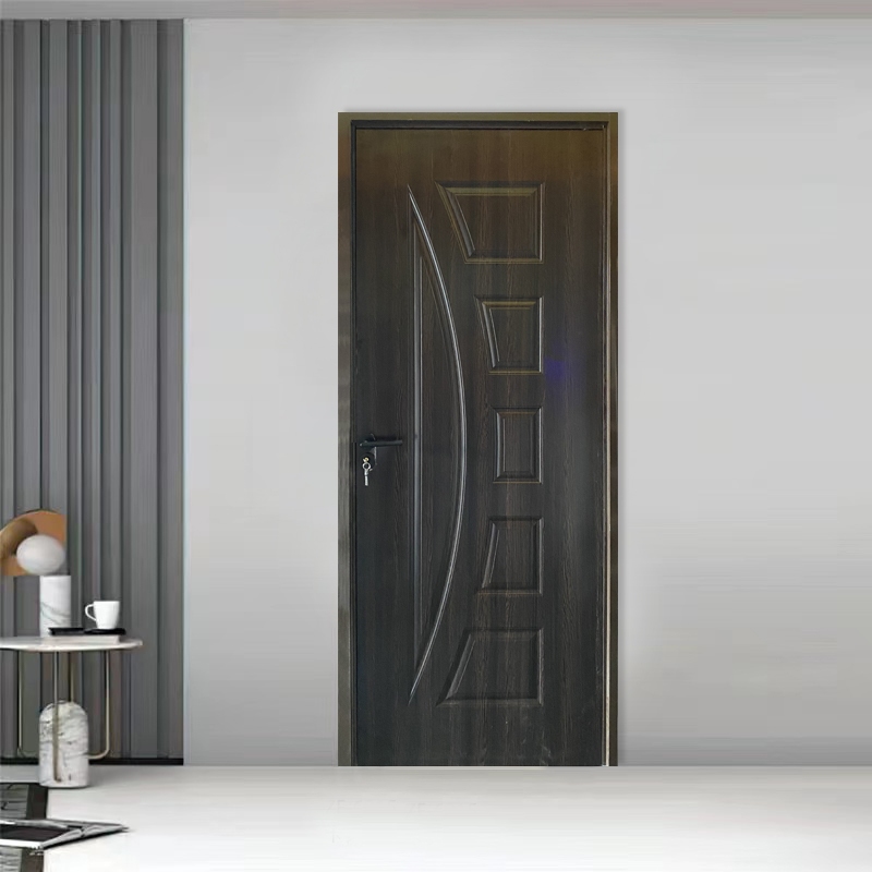 Pintu rumah fullset / Set Pintu Kayu / Pintu rumah /pintu utama /pintu kayu Coklat M8821C