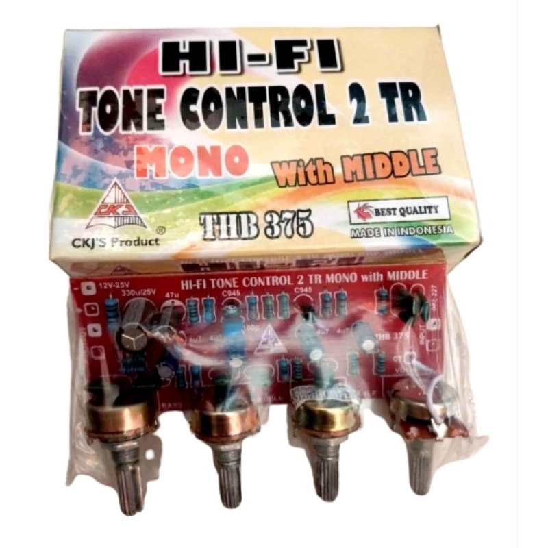 KIT HI-FI TONE CONTROL 2 TR MONO WITH MIDDLE
