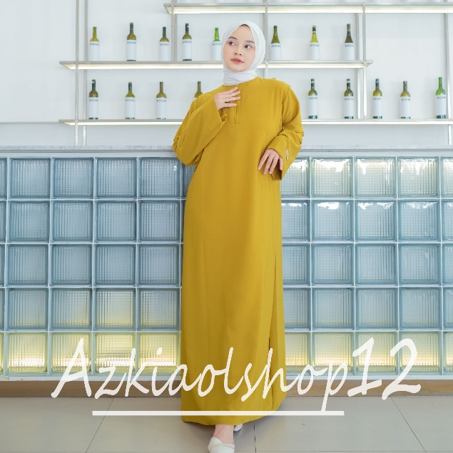 gamis terbaru 2024 lebaran wanita import