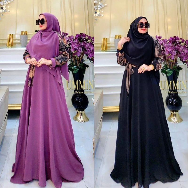 Yasmin Set Syari scraf by UMMINA
