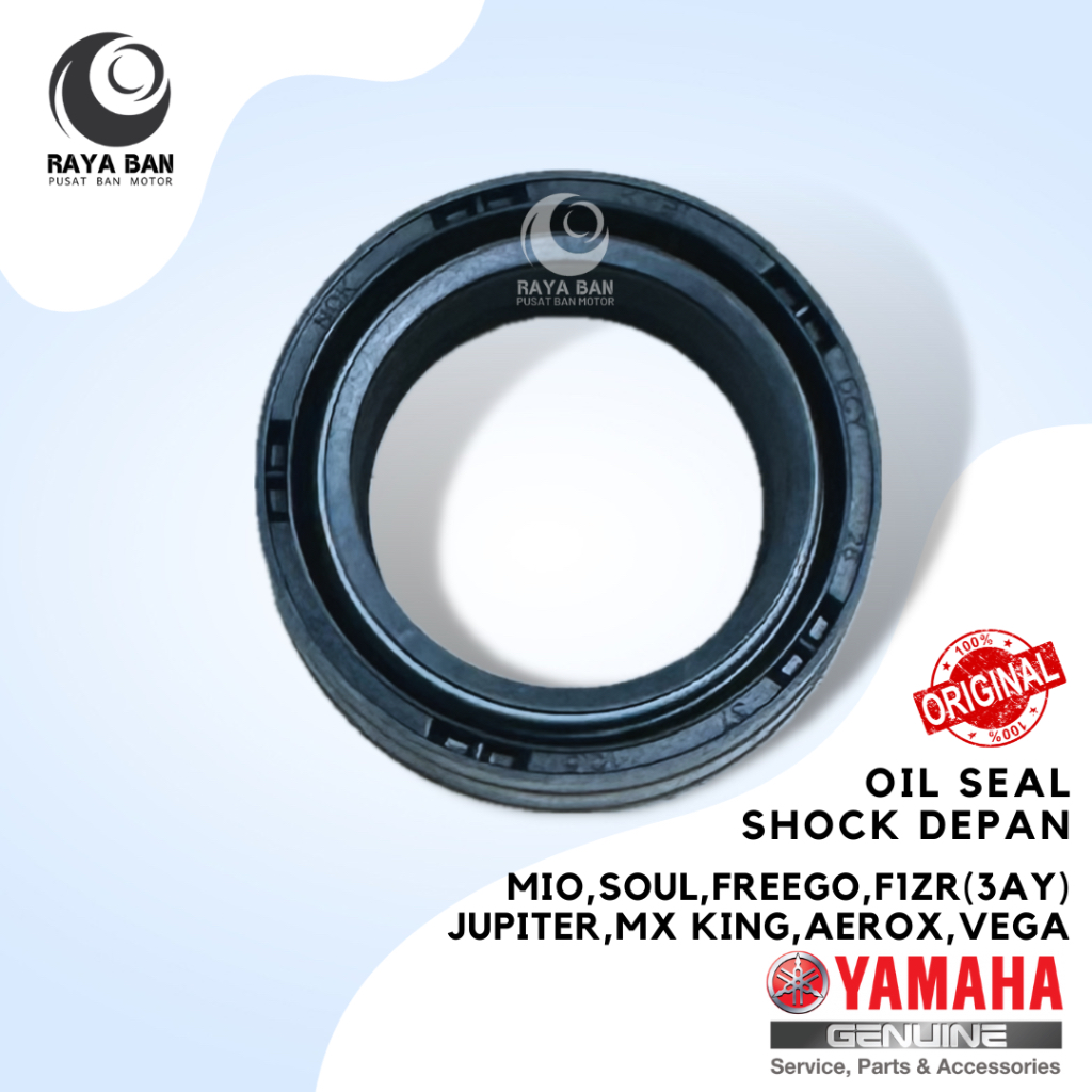 3AY-F3145-00 Oli Seal Shock Depan Yamaha Mio,Soul,Aerox,Jupiter,F1ZR,MX King,Vega Oil Sil Sel Sok Sh