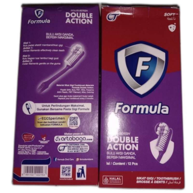 Formula Sikat Gigi Soft Box, Formula Sikat Gigi Medium Box, Formula Sikat Gigi Wave Box, Formula Sik