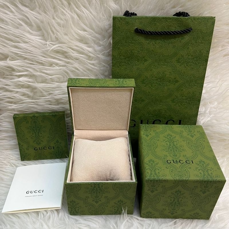 Kotak box jam tangan merk GUCCI watch model Original fullset