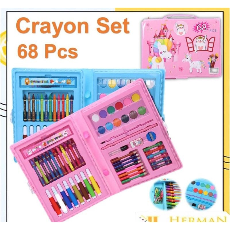 

PENCIL CRAYON ANAK 68PCS