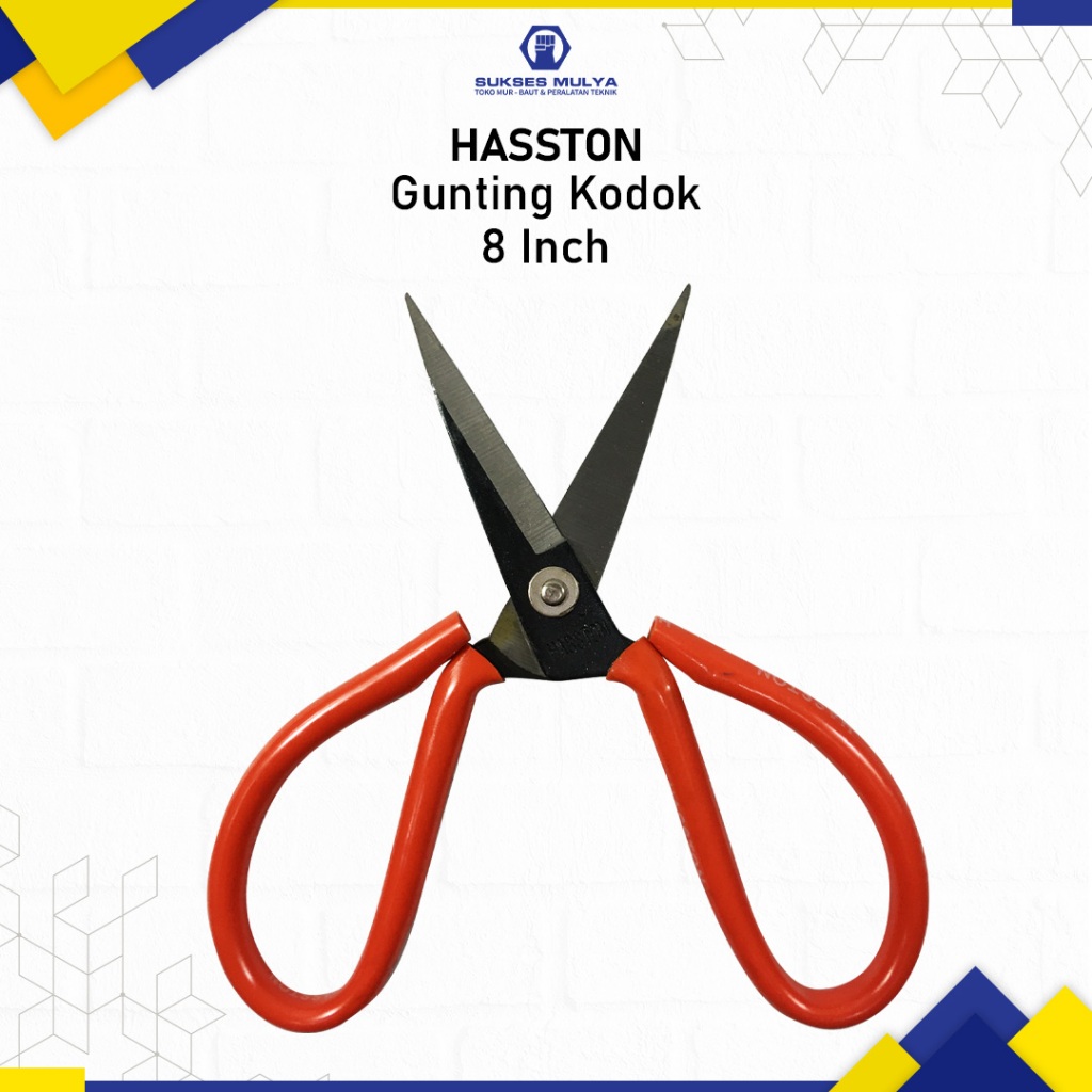 

Gunting Potong Bahan Kain - Tailor Scissors - Gunting Kodok hasston 8