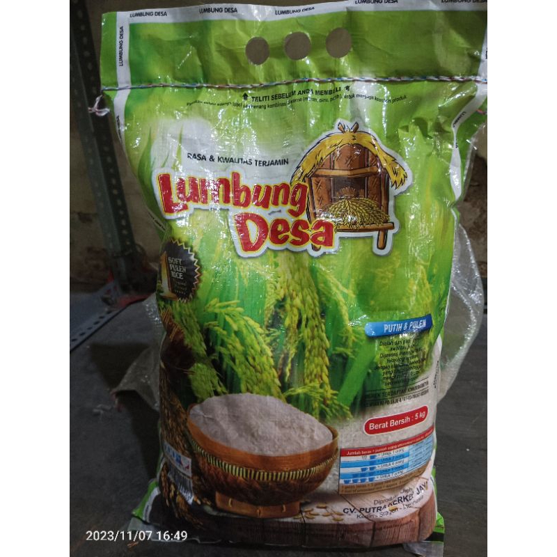 

Beras lumbung desa 5kg