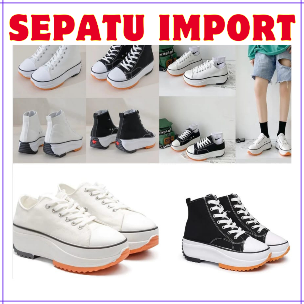 (Z501&101) GUDANG SEPATU FASHION TERBARU SNEAKERS  FASHION WANITA IMPORT