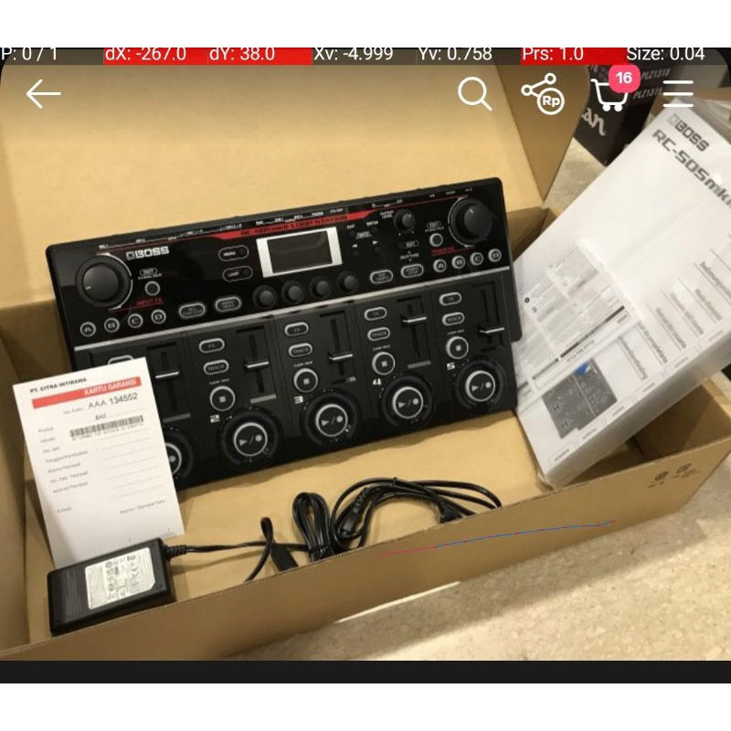 ALAT JUAL BELI DJ ORI MUSIC CONTROLLER SOUND SYSTEM MIXER VOICE RECORDER EFFECT LOOPER / LOOPING / L