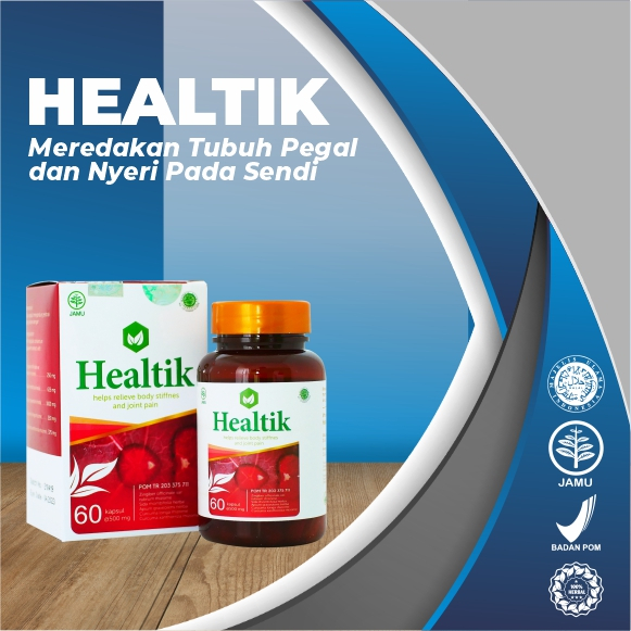 BPOM HEALTIK OBAT HERBAL REMATIK DAN ASAM URAT | HEALTIK ASLI