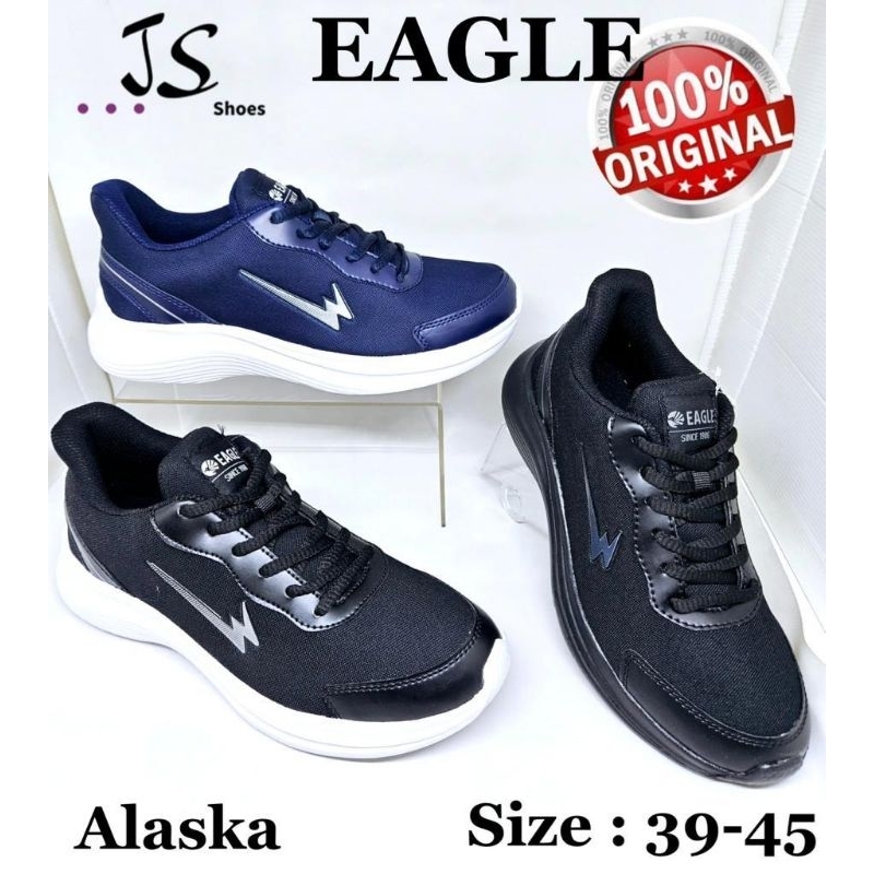 EAGLE ALASKA - SEPATU SNEAKERS SEPATU SEKOLAH ANAK MERK EAGLE ORIGINAL