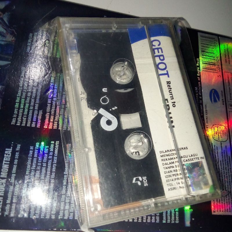 kaset pita WAYANG BODORAN ASEP SUNARYA 'CEPOT RETURN TO EDUN'