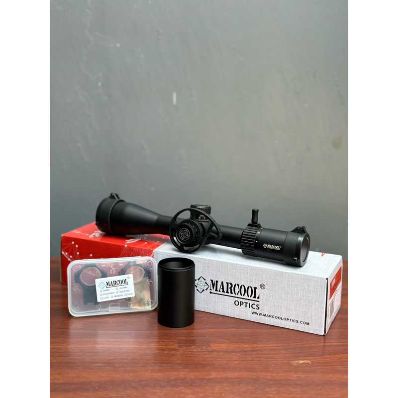 Telescope Marcool Wolverine 4-16x44 SFIRG FFP Terbaru