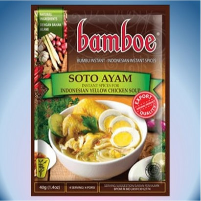 

Bumbu Bamboe Soto Ayam 40Gr