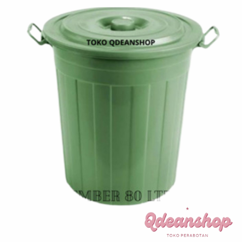 ember 80 liter / ember besar 80 liter Polaris / Rml / Rpm Hijau Hitam