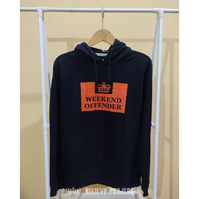 Hoodie Weekend Offender Garrison Navy Original