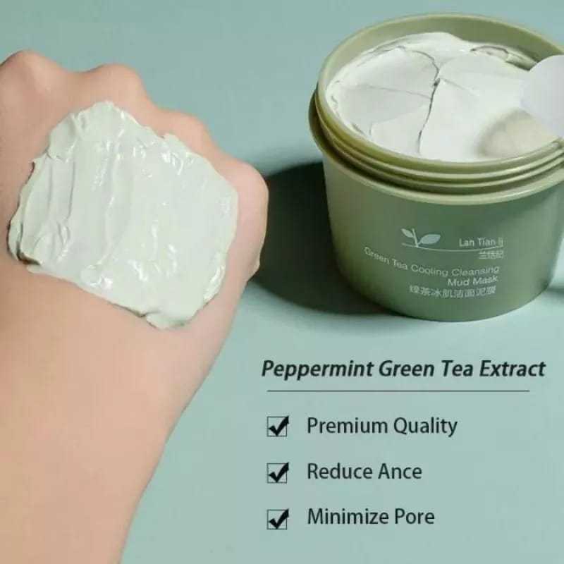 MAIGOOLE Green Tea Clay Mask || Masker Wajah Green Tea
