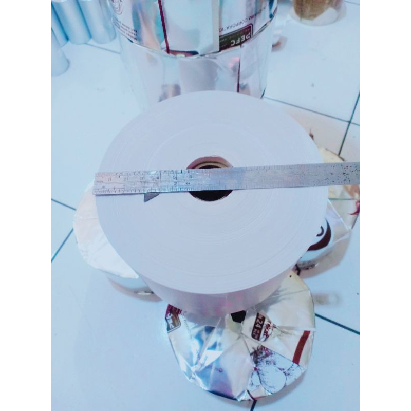 

kertas struk thermal ukuran 80x140mm struk thermal ATM OUTSIDE