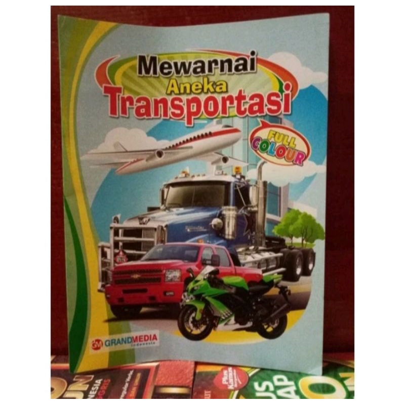 

Mewarnai Aneka Transportasi