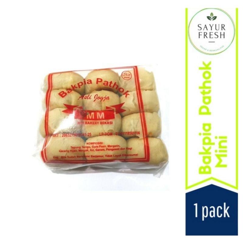 

Bakpia pathok mini 2 pack isi 24 pcs