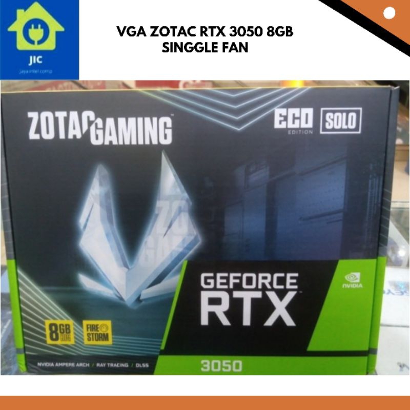 VGA ZOTAC RTX 3050 8GB SINGGLE FAN