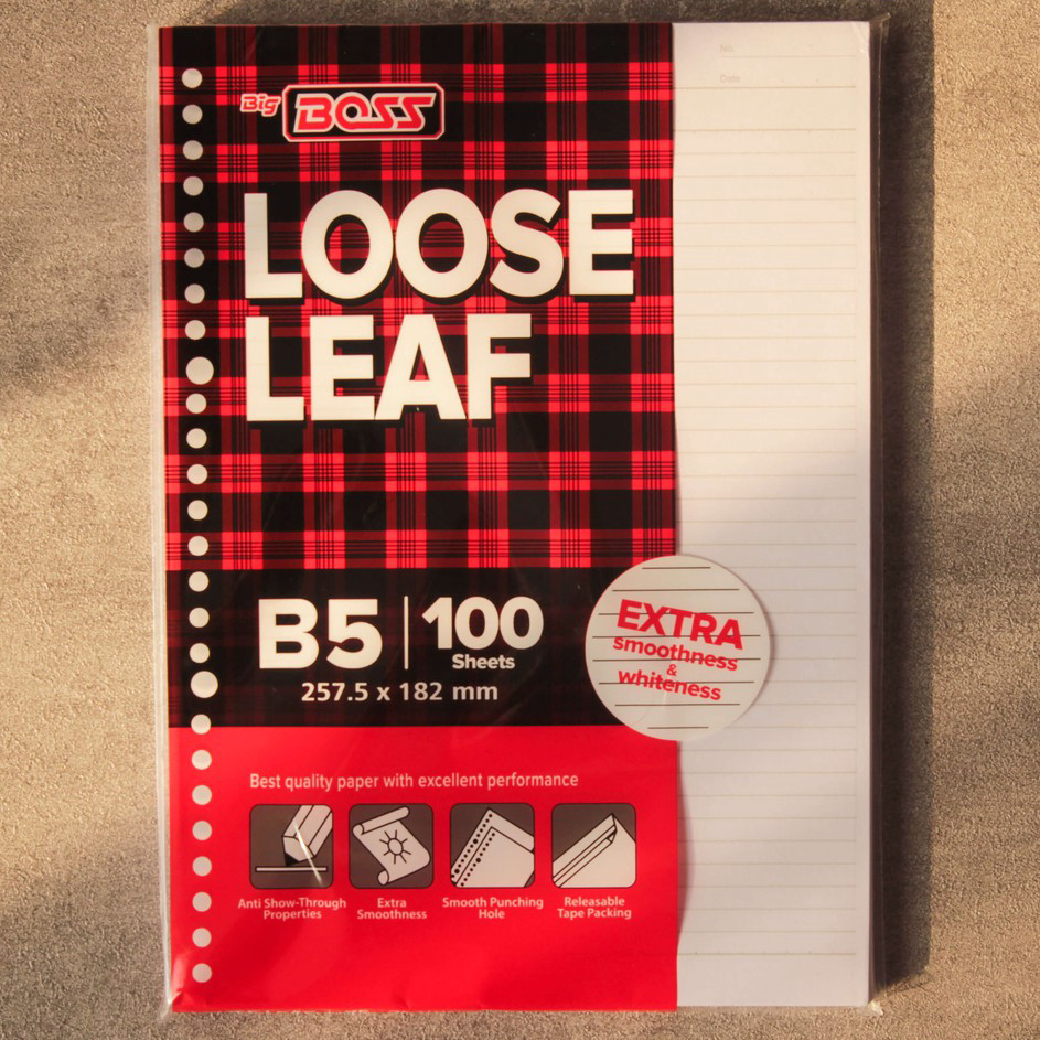 

➻➶✱✼ Loose Leaf B5 isi 100