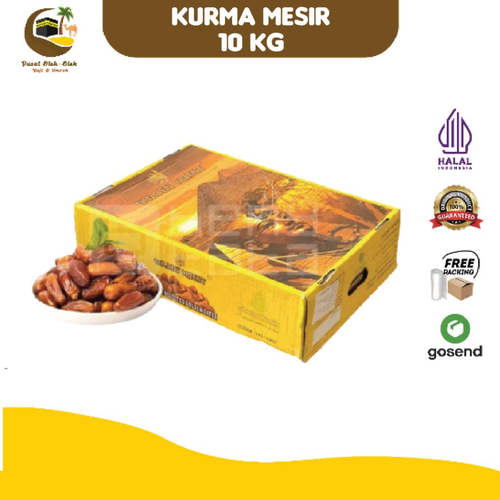 

Kurma Mesir Golden valley 1dus 10kg