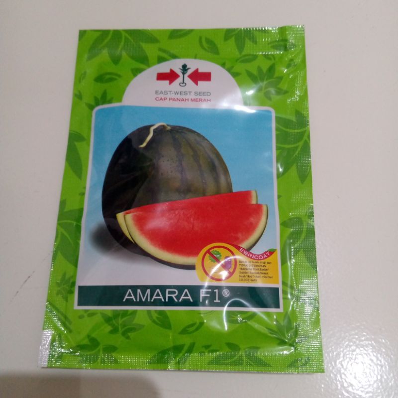 15 Benih Semangka Non biji Amara F1