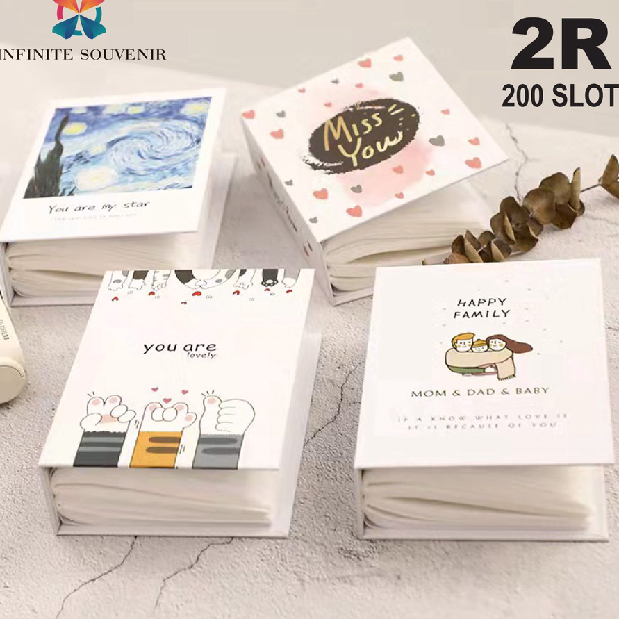 Terkini BUKU ALBUM 2R / PHOTOBOOK MINI / ALBUM GLITTER JELLY / ALBUM MINI POLAROID / BUKU FOTO / PHO