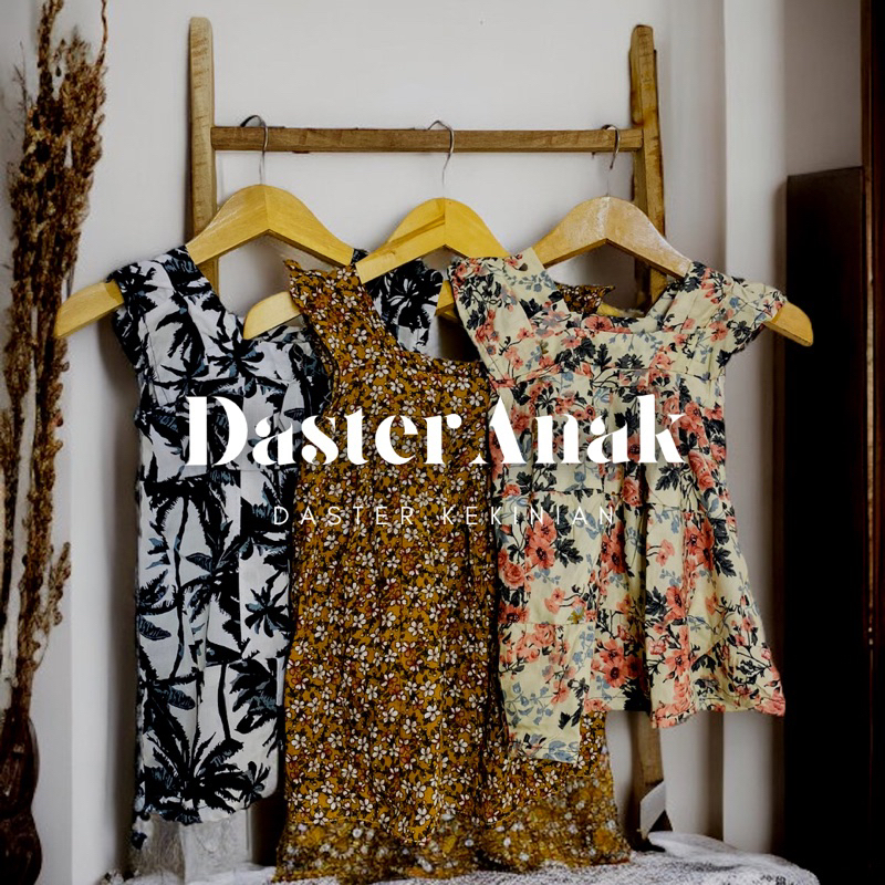 Paket Paket Usaha Daster Anak 20pcs Rayon Premium Yukensi Fuji Kancing Tali  || Daster Rayon  || Das