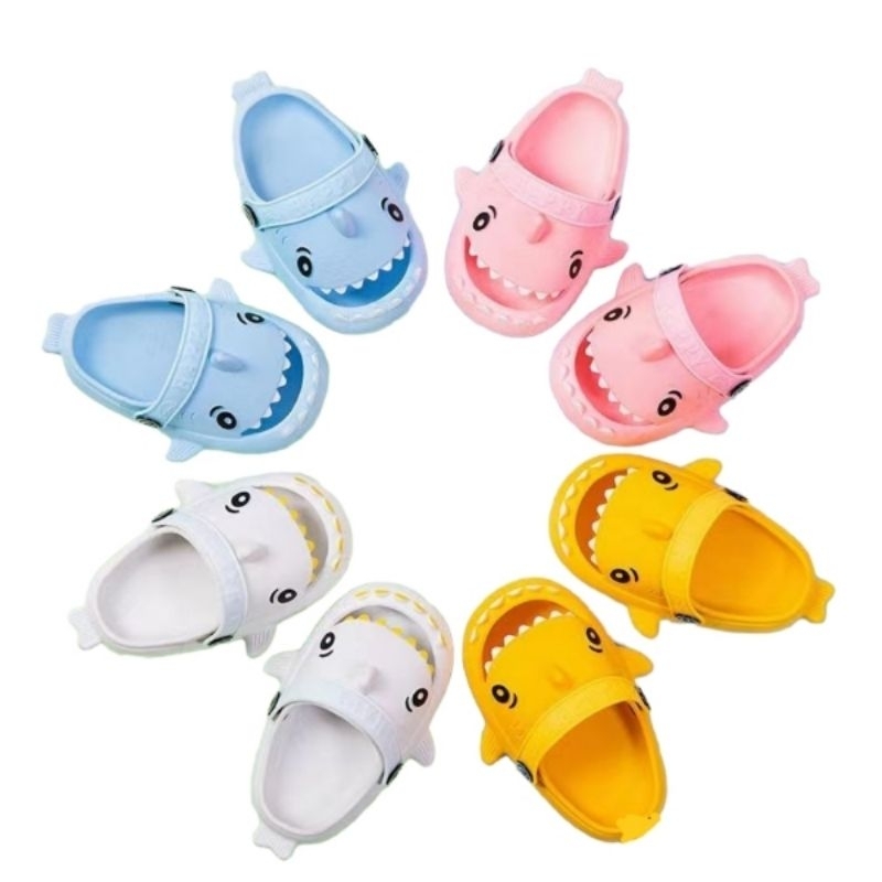 Sandal hiu jelly anak laki-laki dan perempuan